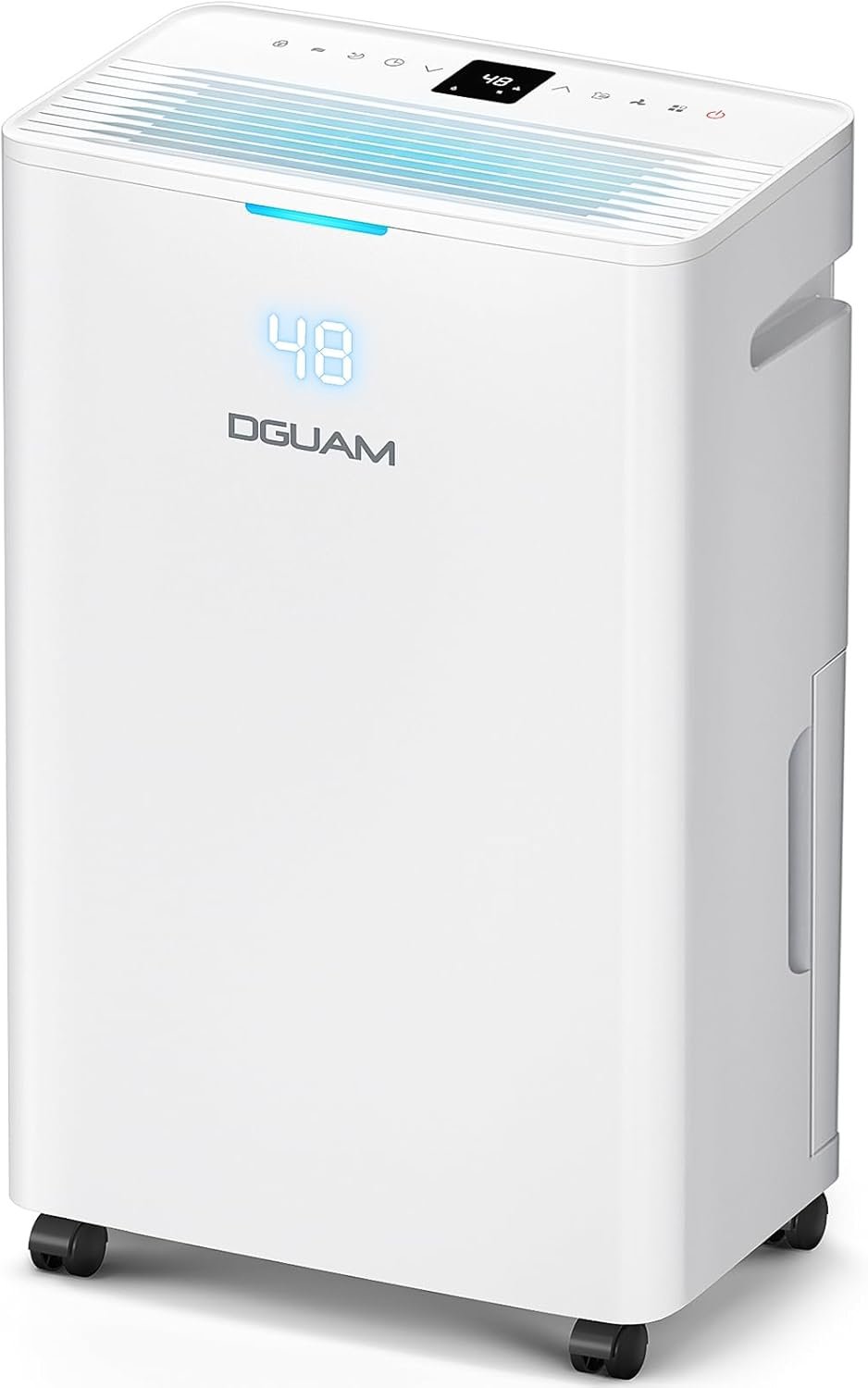 4500 Sq. Ft Dehumidifier, Max 80 Pint Dehumidifier for Basement, Compressor Dehumidifiers for Home with Drain Hose, Smart Humidity Control, Energy Efficient, Quiet for Bedroom, Large Rooms.