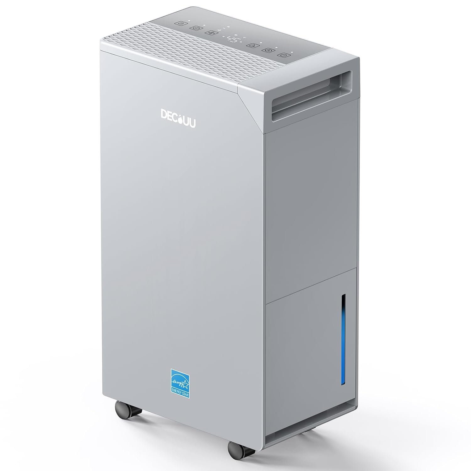 5000 Sq.Ft Energy Star Most Efficient 2024 Dehumidifier, Max 100 Pint Moisture Removal, Auto Defrost, Drain Hose, Smart Humidity Control for Basement, Home, Garage, Bathroom, Laundry Room