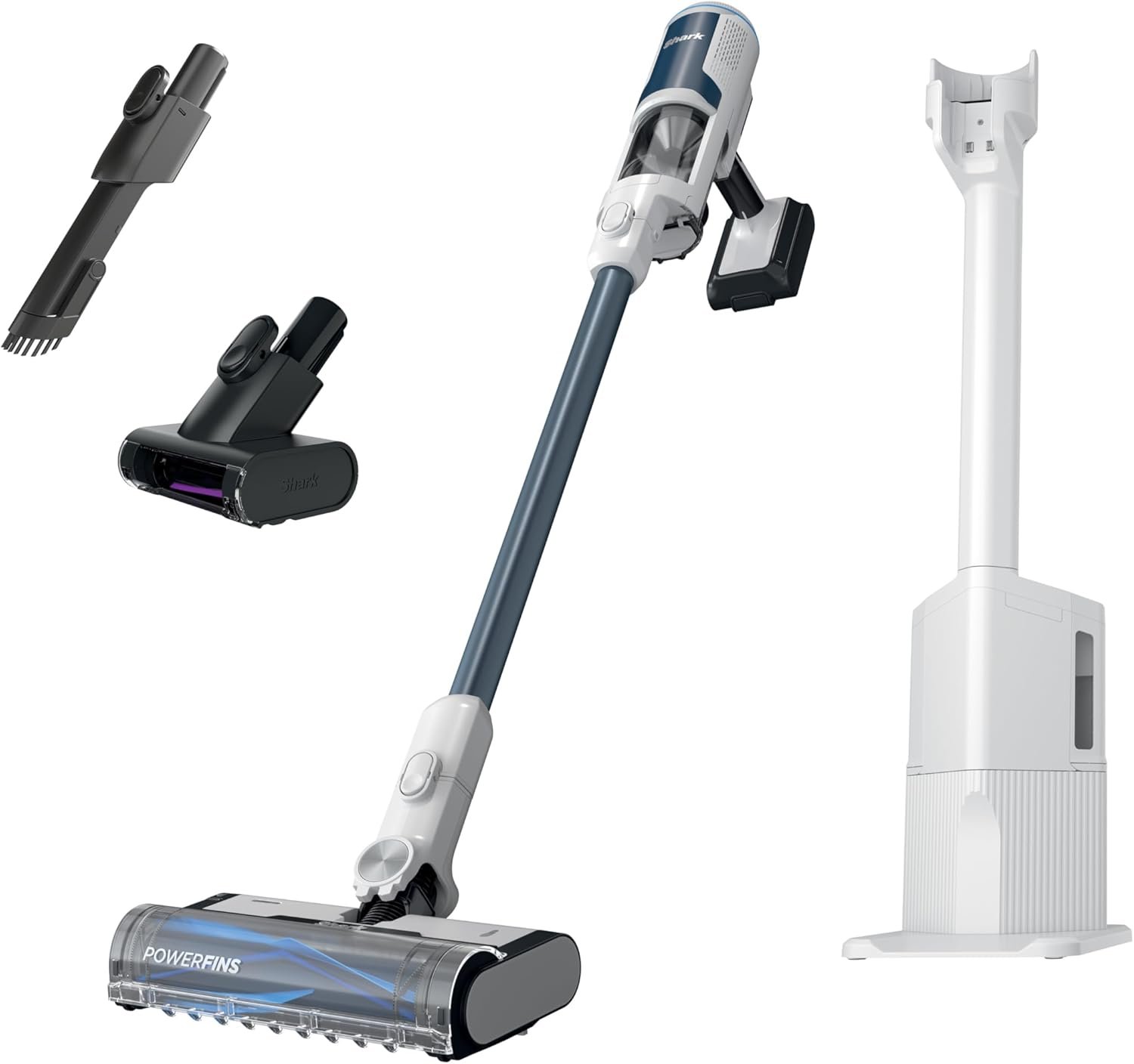 Shark Clean & Empty Cordless Stick Vacuum | Auto-Empty System | Lightweight Cleaner with HEPA Filter | Exclusive Motorized Hand Tool for Pet Hair | Carpets & Hard Floors | 40-Min Runtime | BU3523