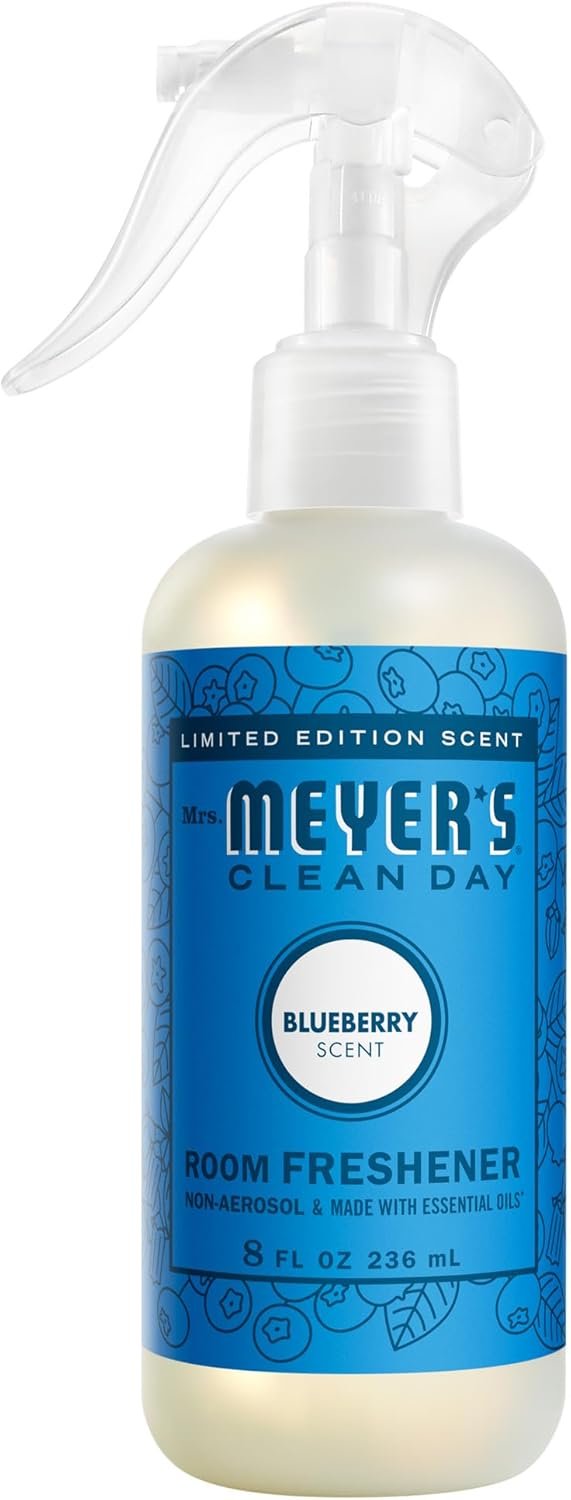 MRS. MEYER’S CLEAN DAY Room Spray, Blueberry Scent, 8 Fl Oz Bottle