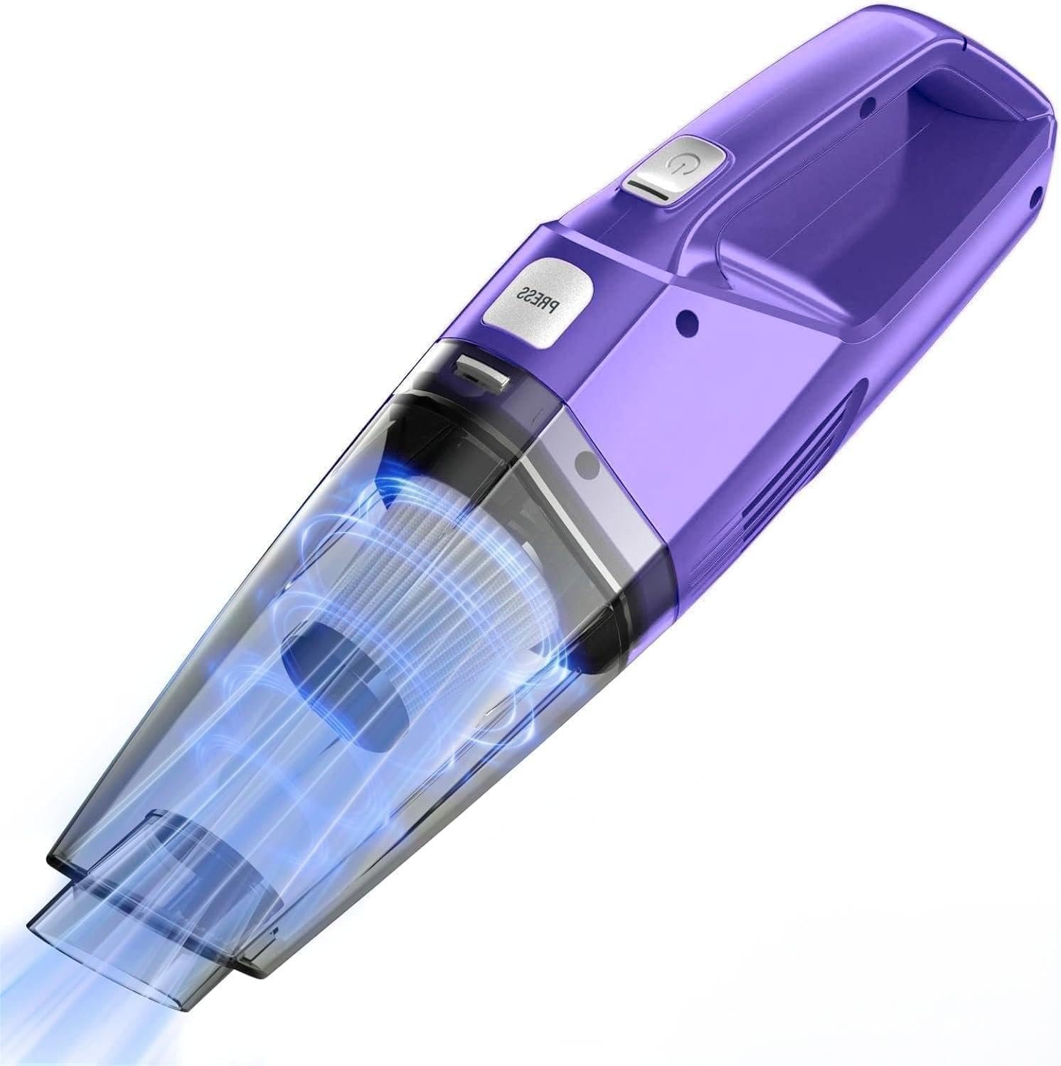 Bossdan Handheld Vacuum Cordless – Car Vac Portable with 8KPA