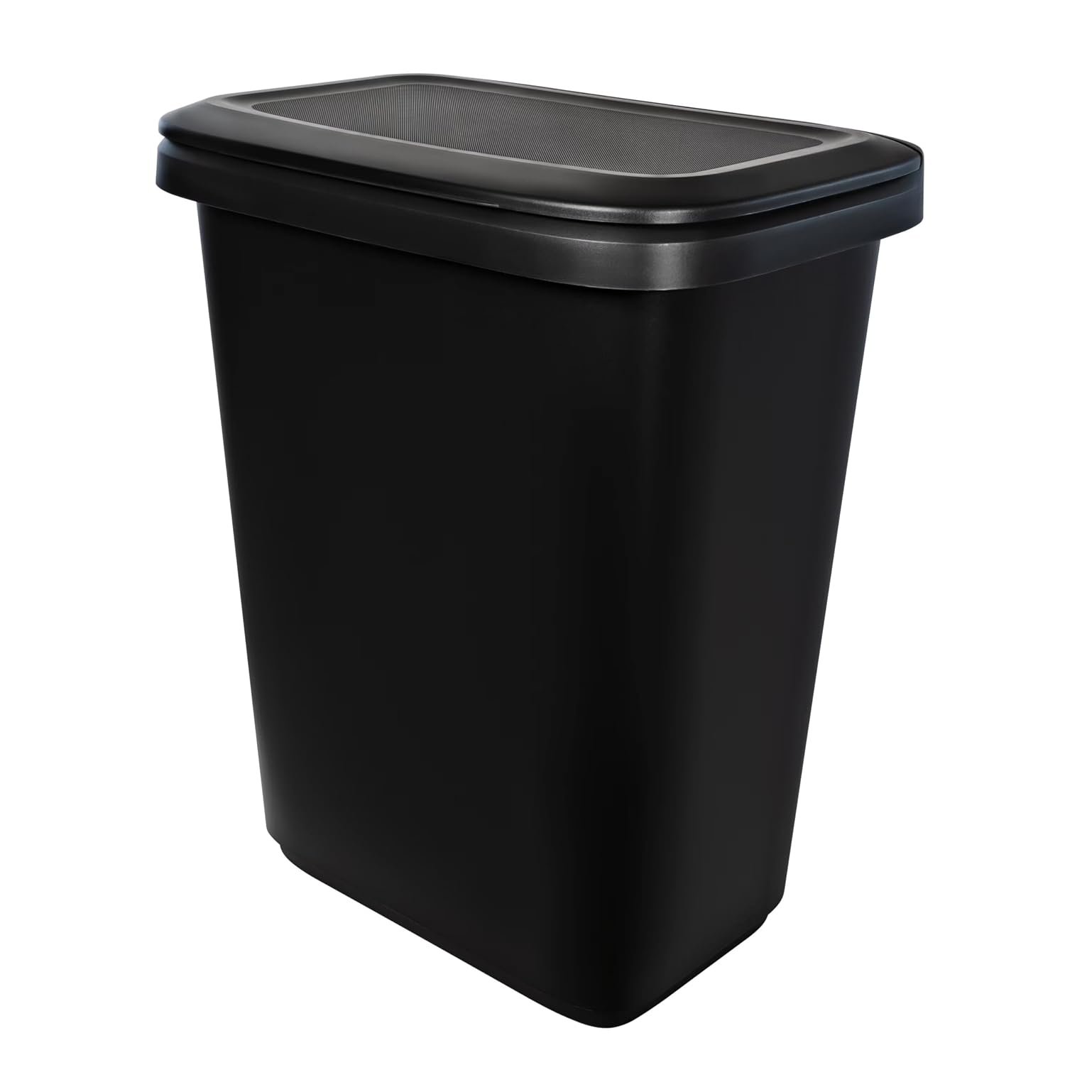 20.4 Gallon Dual Compartment Trash Can, 2-in-1 Plastic Recycling Garbage Bin with Lift Top Lid and Removable Divider, Large Capacity Wide Mouth Waste Container for Kitchen Garage Home Indoor Use