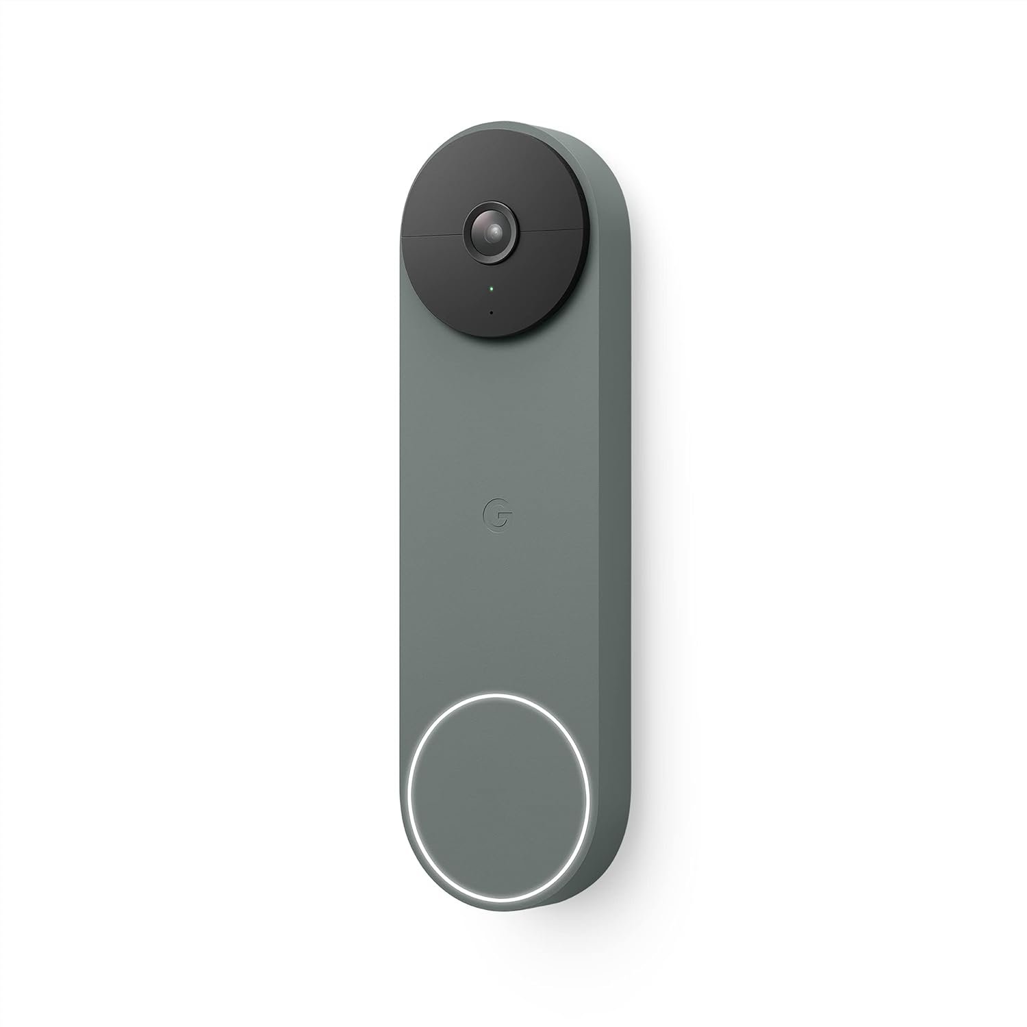 Google Nest Doorbell (Battery) – Ivy | 6x digital zoom video doorbell, HD, 24/7 live view, Night vision, HDR, works with Google Home & Gemini