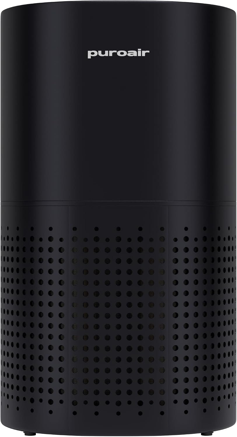 PuroAir 240 HEPA Air Purifiers for Home Pets Air Cleaner up to 1,000 Ft² – HEPA Filter + CarbonTech up to 500X Stronger – Cleans Air Fast – Auto, Sleep Modes Air Purifiers for Bedroom, Office, Dorm