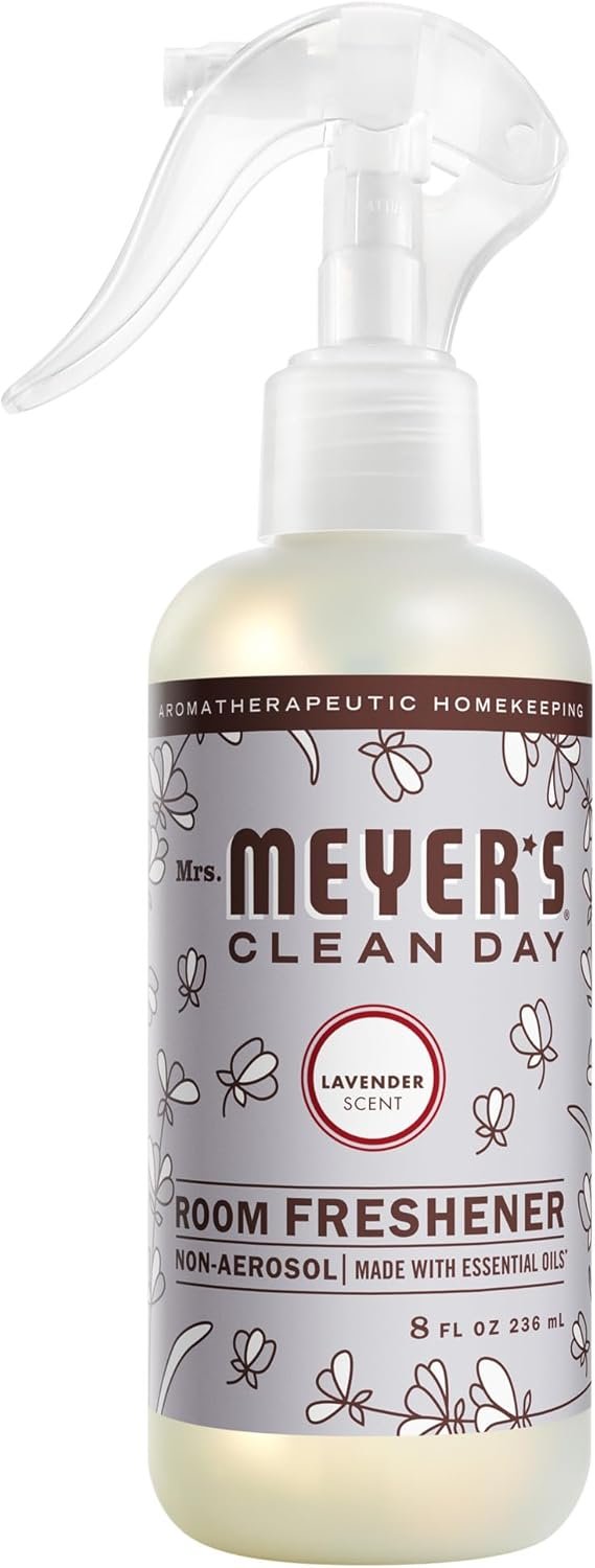 MRS. MEYER’S CLEAN DAY Room Spray, Lavender Scent, 8 Fl Oz Bottle