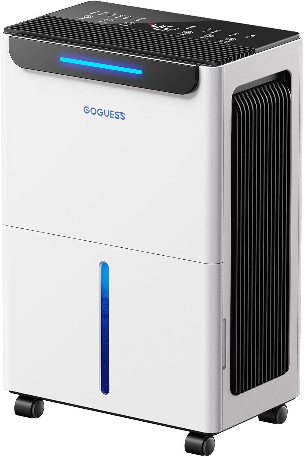 1600 Sq.ft Dehumidifier for Basement – 21 Pints, Drain Hose & Humidity Control Large Room Dehumidifiers for Home, RV, Bathroom, Bedroom – 3 Modes & 24H Timer White