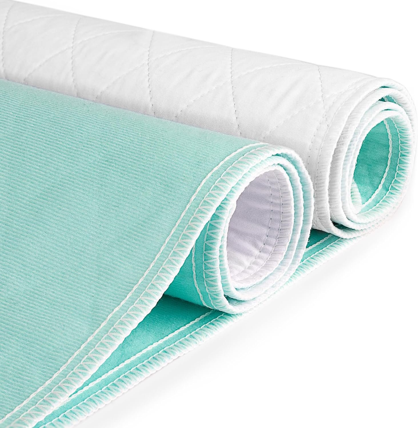 CoolShields Waterproof Bed Pads Incontinence Washable Reusable Bedwetting Mattress Protector Pad for Adults, Elderly and Pets 34” x 52” (1 Pack)