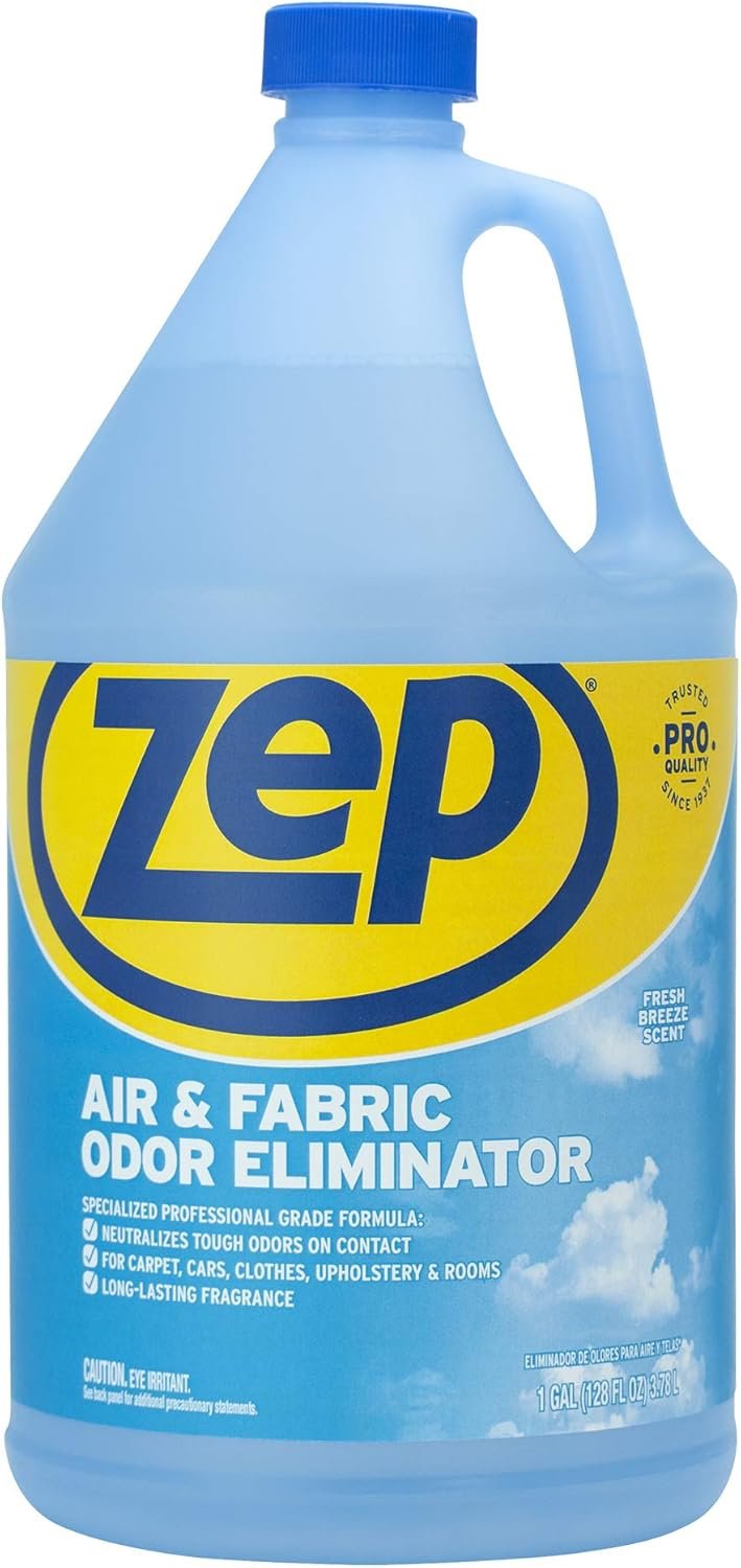 Zep Air and Fabric Odor Eliminator 128 Ounce (1 Gallon) ZUAIR128 – Refresh Your Home, Office and Business