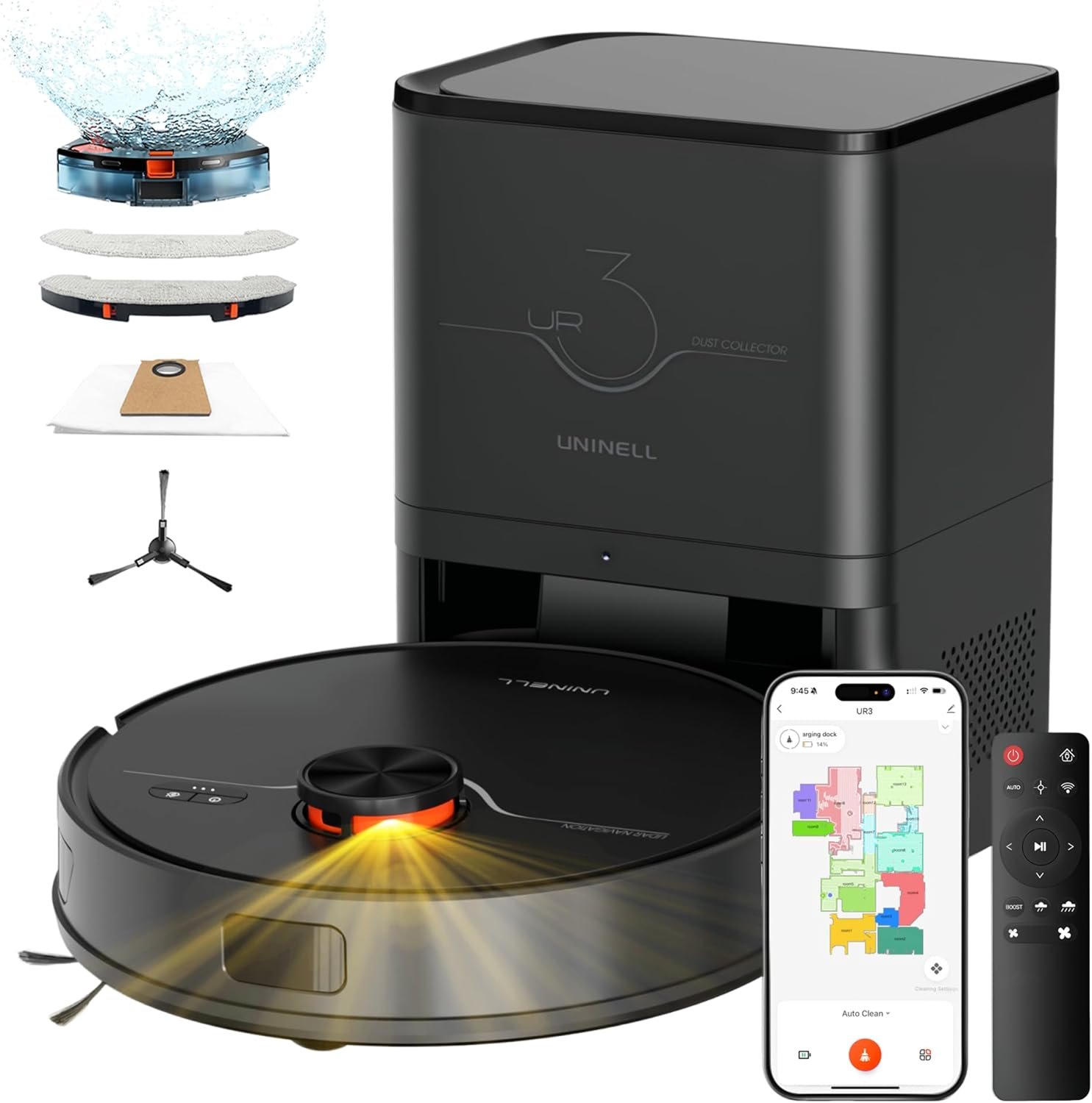 Robot Vacuum UR3 White