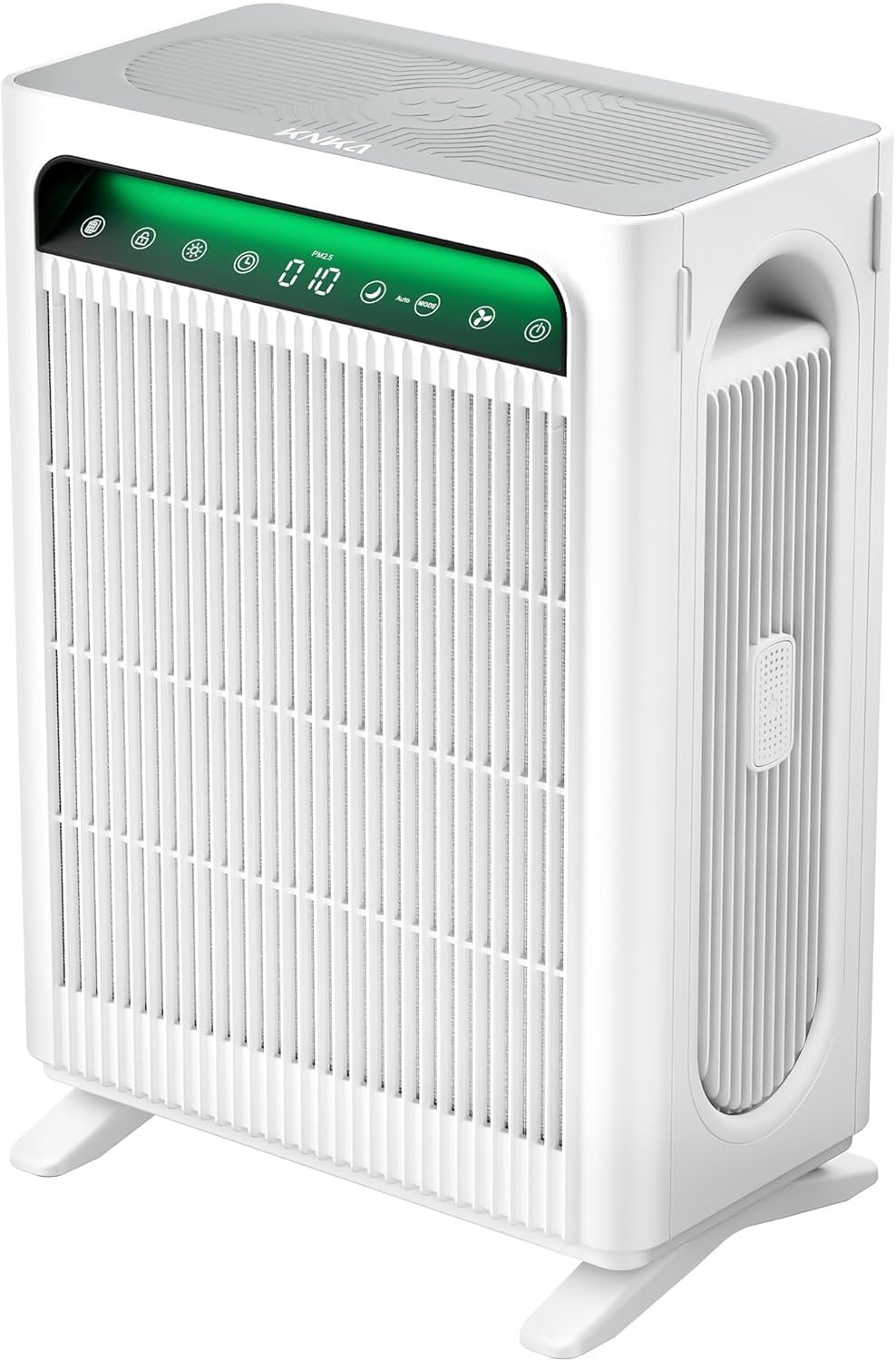 KNKA Air Purifier for Home Bedroom Large Room Up to 1,695 Ft² in 1 Hr, HEPA Sleep Mode Air Cleaner with Washable Pre-Filter, AHAM VERIFIDE, AQI Display, Pet Mode for Pets, Dust, Pollen, APH4000