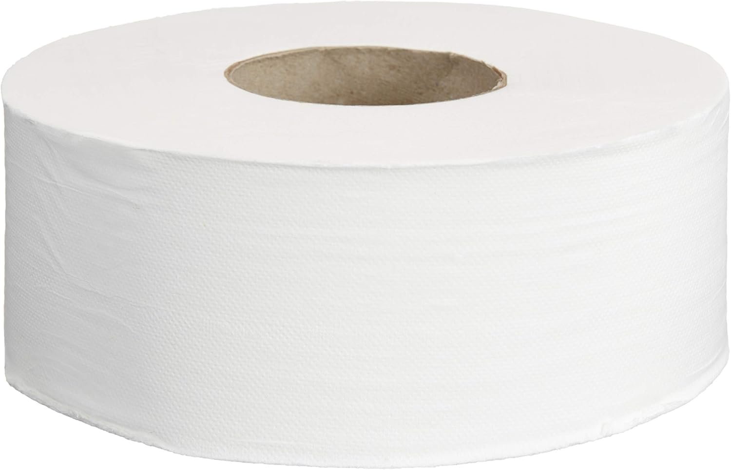 AmazonCommercial 2-Ply White Jumbo Roll Toilet Paper, 9 in, Septic Safe, Compatible with Universal Dispensers, FSC Certified, 1000 Feet Per Roll (Pack of 12)