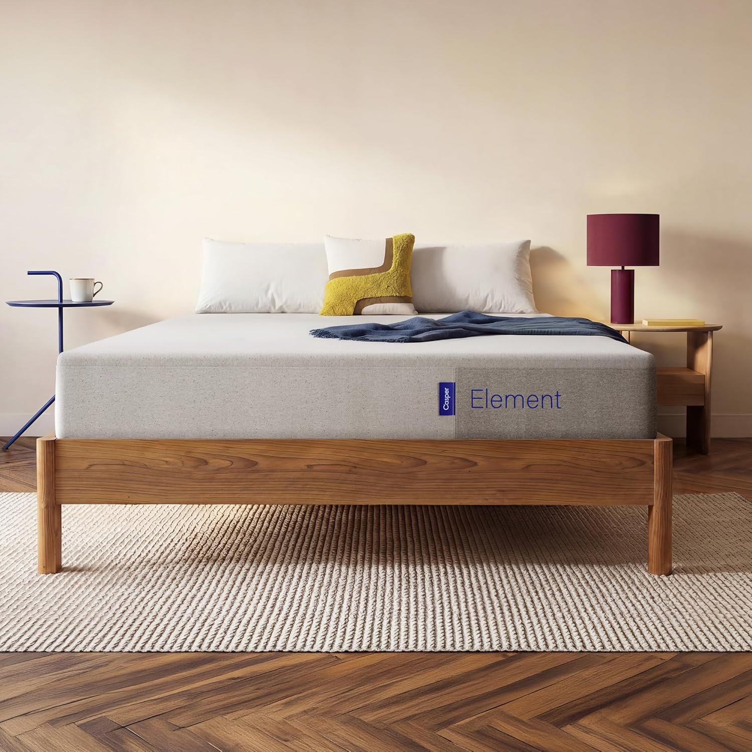Casper Sleep Element Queen Mattress – Medium Feel – Motion Isolation – Breathable, Cooling Memory Foam – 100-Night Trial – CertiPUR-US
