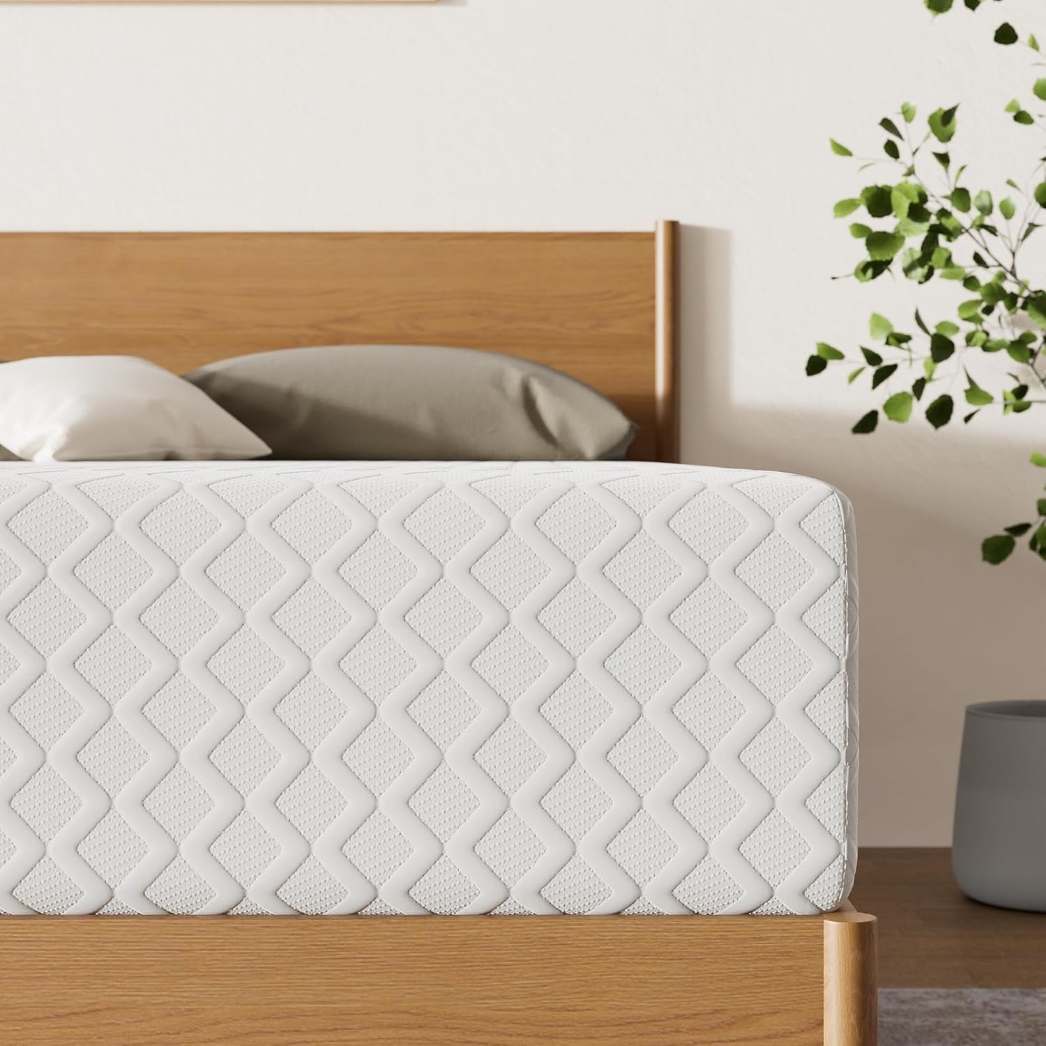 Signature Design by Ashley Chime 12 Memory Foam Mattress, Medium Firm Contouring Support, Thick Memory Foam for Pressure Relief, Mattress in a Box, Queen Size